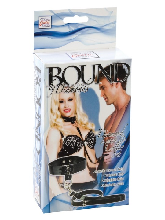 COLLARE E GUINZAGLIO \"BOUND DIAMONDS\"