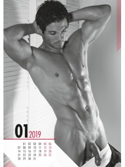 Calendario Pin Up Man - Real Cocks 2019