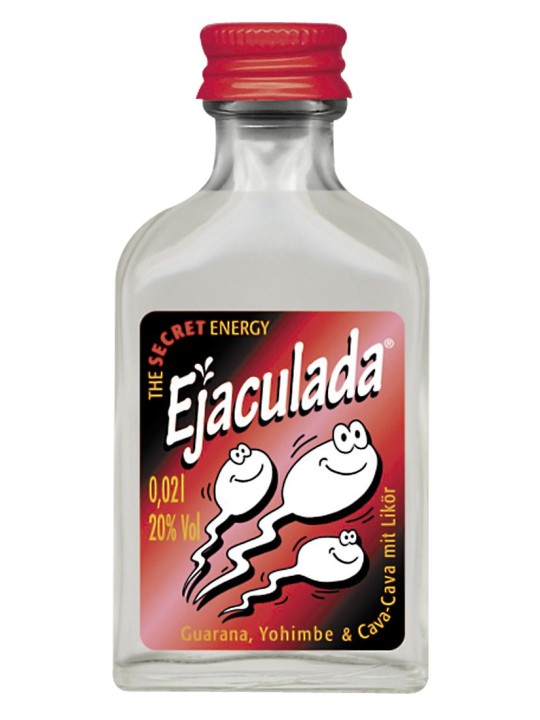 BEVANDA ALCOLICA ENERGY DRINK \"EJACULADA\" - 20 ML