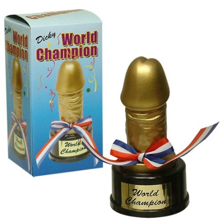 COPPA TROFEO A FORMA DI PENE WORLD CHAMPION