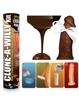 KIT AL CIOCCOLATO PER CLONARE IL PROPRIO PENE \"CLONE A WILLY\"