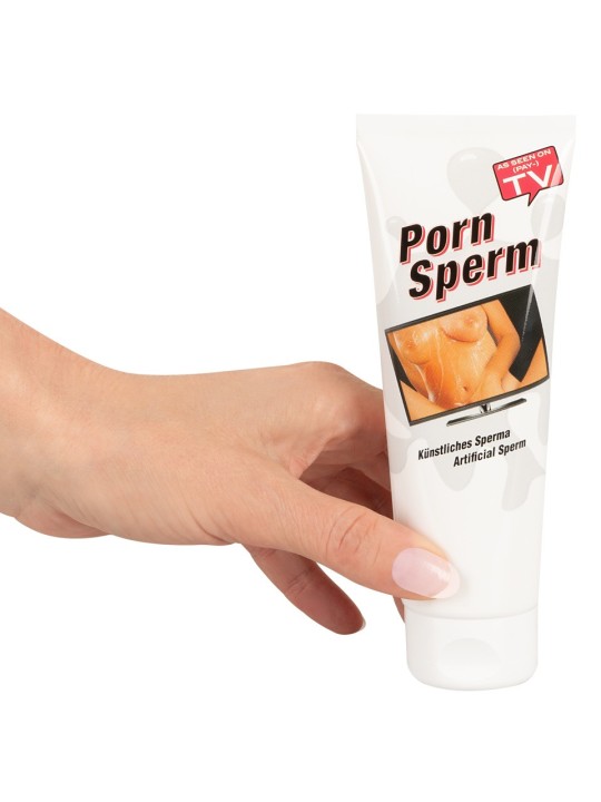 SPERMA ARTIFICIALE LUBRIFICANTE "PORN SPERM" - 125 ML