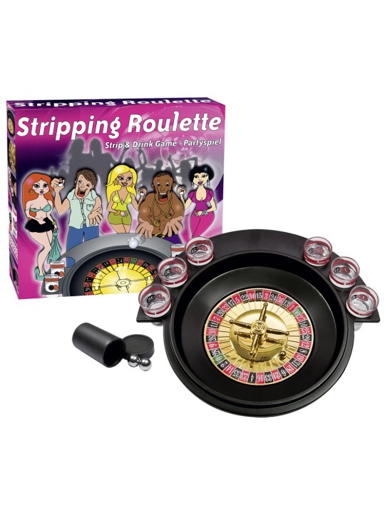 GIOCO EROTICO DA 2 A 6 GIOCATORI \"STRIPPING ROULETTE\"