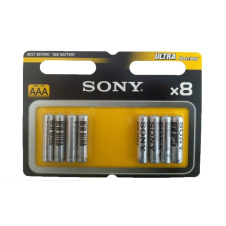 SONY Blister 8 batterie stilo AA Ultra 1,5V