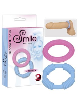 SET 2 ANELLI FALLICI SWEET SMILE \TWINS\