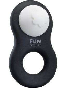 ANELLO FALLICO FUN FACTORY \"8IGHT\" NERO/BIANCO