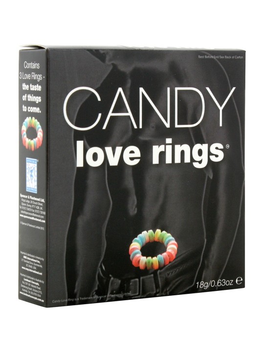 ANELLO FALLICO DI CARAMELLE "CANDY LOVE RINGS"