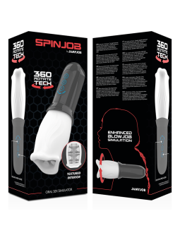 MASTURBATORE AUTOMATICO JAMYJOB "SPINJOB" SIMULATORE SESSO ORALE