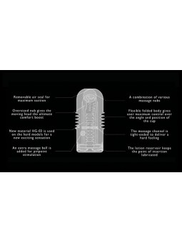 MASTURBATORE TENGA \"ROLLING HEAD CUP\" HARD EDITION
