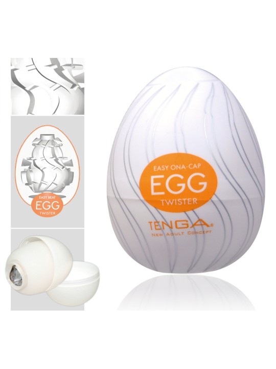 MASTURBATORE TENGA EGG "TWISTER"