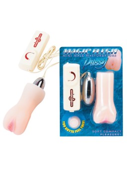 VAGINA REALISTICA IN SILICONE CON OVULO VIBRANTE \MAGIC FLASH\