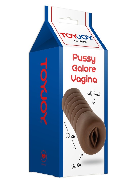 VAGINA REALISTICA TOYJOY \"GALORE\" BROWN