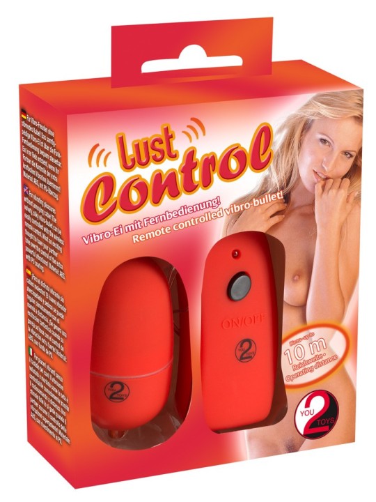 OVULO VIBRANTE "LUST CONTROL" ROSSO