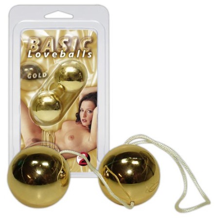 PALLINE DELLE GEISHE \BASIC LOVE BALLS\ ORO