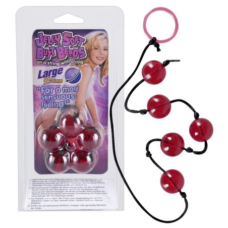 SFERE DEL PIACERE \JELLY SOFT BEADS\ ROSSE