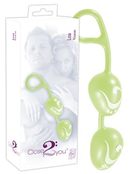 PALLINE DEL PIACERE \"LOVE BALL DUO\" VERDE