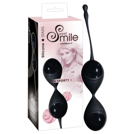 PALLINE DELLE GEISHE SWEET SMILE \SPORTY\ NERO