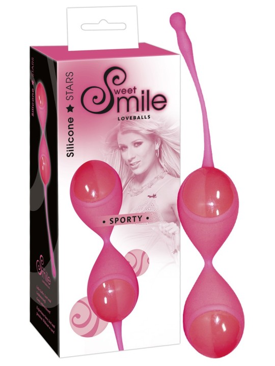 PALLINE DELLE GEISHE SWEET SMILE \"SPORTY\" ROSA