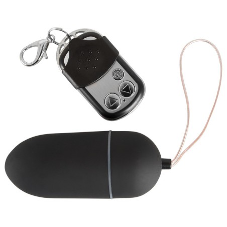 OVULO VIBRANTE WIRELESS BLACK SILKY - 8 CM