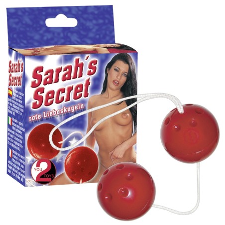 PALLINE DELLAMORE \SARAHS SECRET\ ROSSO