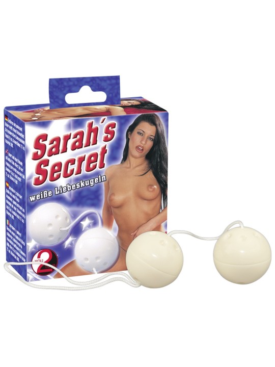 PALLINE DELL'AMORE \"SARAH'S SECRET\" BIANCO