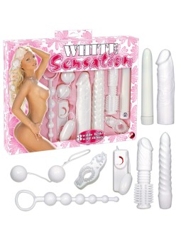 KIT DEL PIACERE 8 PEZZI "WHITE SENSATION"