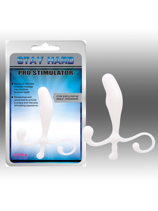 STIMOLATORE PROSTATA \"PRO STIMOLATOR\" BIANCO