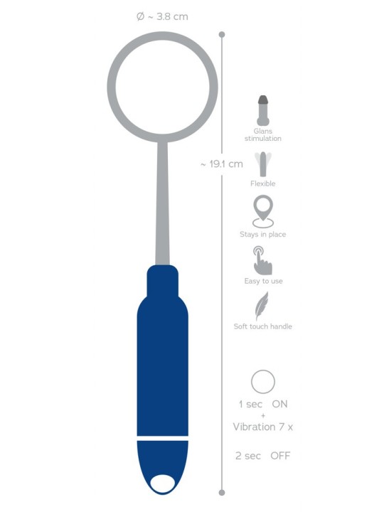 STIMOLATORE GLANDE "LOOP" 7 MODALITA'