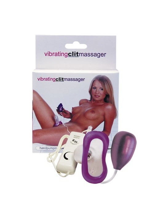 SUCCHIA CLITORIDE A POMPA CON VIBRAZIONE "VIBRATING CLIT MASSAGER"