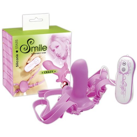 VIBRATORE INDOSSABILE IN SILICONE CRAZY