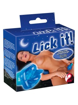 SIMULATORE SESSO ORALE VIBRANTE PER DONNA LICK IT