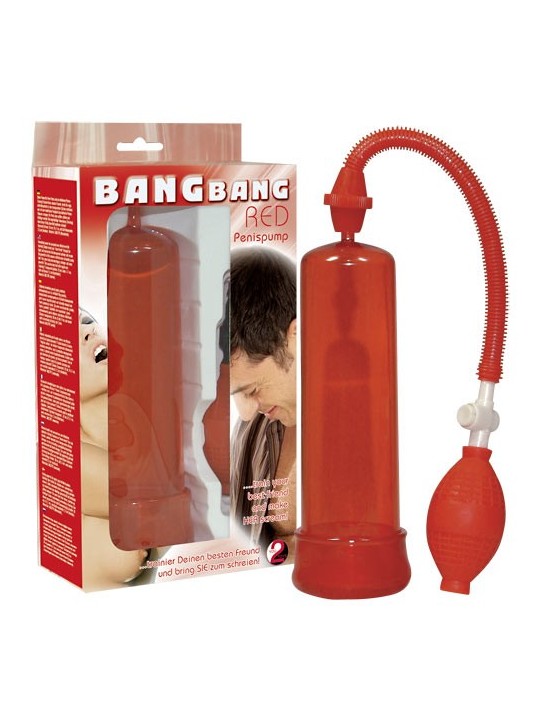 SVILUPPATORE PENE A POMPA \"BANG BANG\" ROSSO