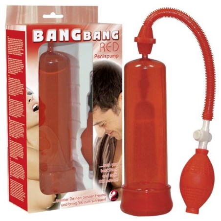 SVILUPPATORE PENE A POMPA \BANG BANG\ ROSSO