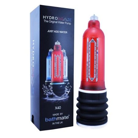 SVILUPPATORE IDRAULICO PROFESSIONALE BATHMATE \HYDROMAX X40\ ROSSO