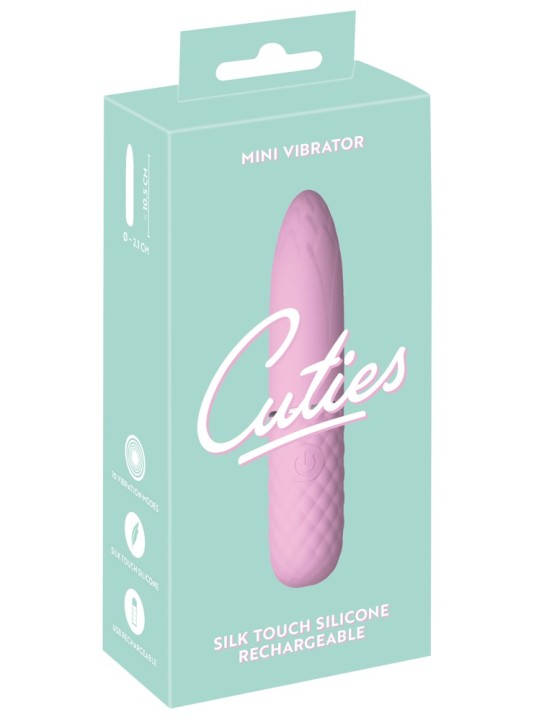 MINI VIBRATORE CUTIES - CETRIOLINO ROSA