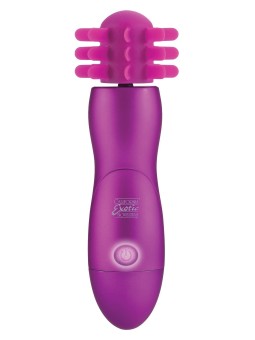 MASSAGGIATORE ROTANTE CON SETOLE IN SILICONE \"CAPTIVATION\"