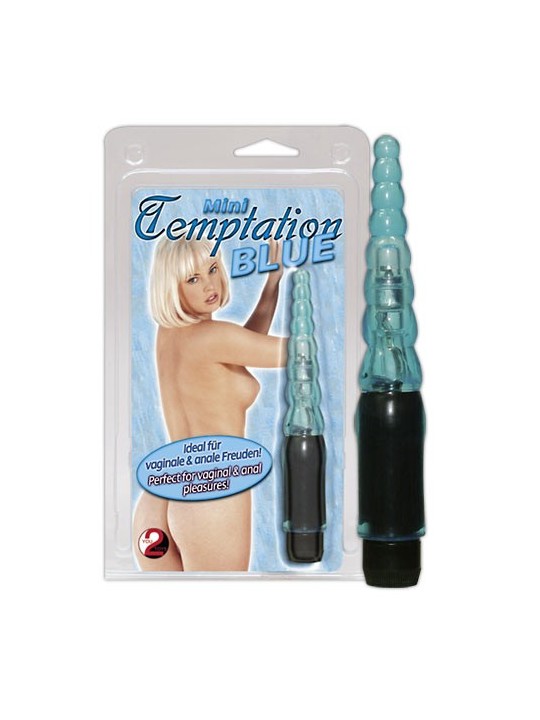 MINI VIBRATORE ANALE "MINI TEMPTATION" BLU