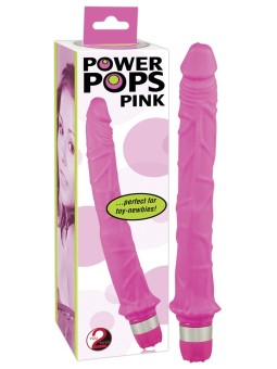 VIBRATORE ANALE REALISTICO POWER POPS ROSA