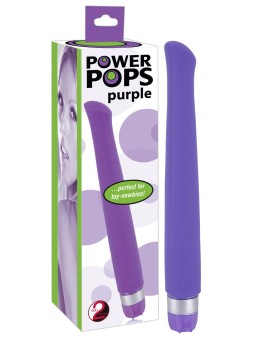 VIBRATORE ANALE \POWER POPS\ VIOLA - 16 CM