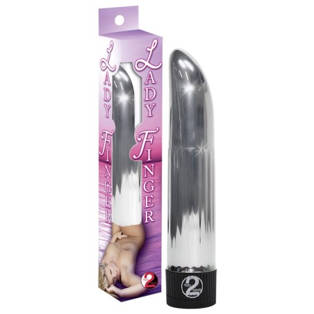 VIBRATORE CLASSICO \LADY FINGER\ SILVER