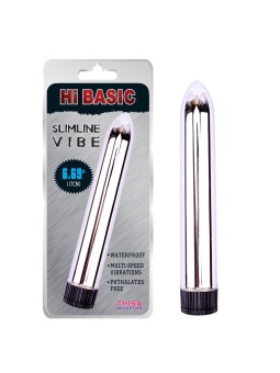 VIBRATORE CLASSICO HI BASIC \"SLIMLINE VIBE\" - 17 CM