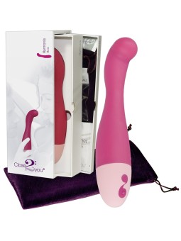 VIBRATORE STIMOLANTE PUNTO G \"HARMONIA\" ROSA