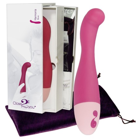 VIBRATORE STIMOLANTE PUNTO G \HARMONIA\ ROSA