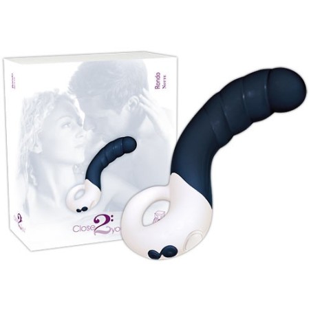 VIBRATORE STIMOLANTE PUNTO G \RONDO NOTTE\ BLU SCURO