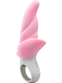 VIBRATORE E STIMOLATORE FUN FACTORY \"CALLA\" ROSA CHIARO