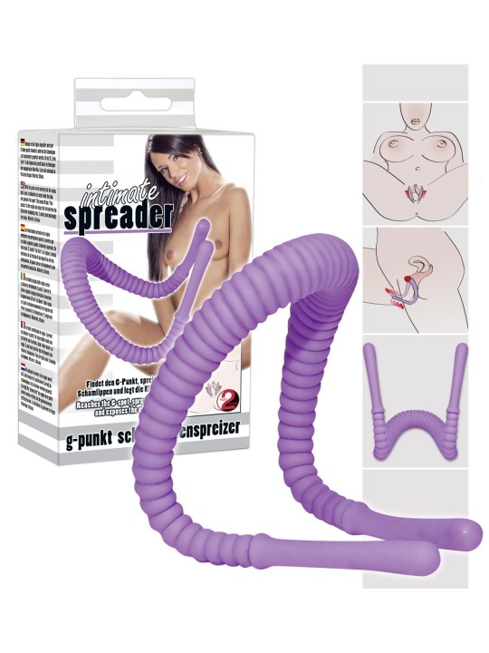 STIMOLATORE PUNTO G E ALLARGA LABBRA "INTIMATE SPREADER"