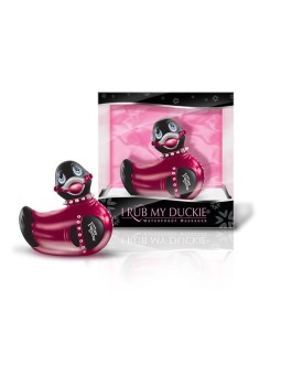 PAPERELLA VIBRANTE I RUB MY DUCKIE \"BONDAGE FASHION\" ROSSO/NERO