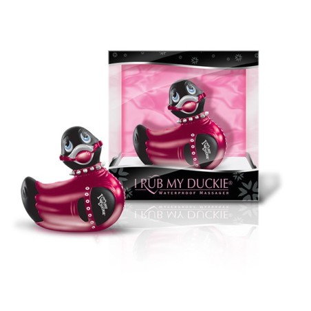 PAPERELLA VIBRANTE I RUB MY DUCKIE \BONDAGE FASHION\ ROSSO/NERO