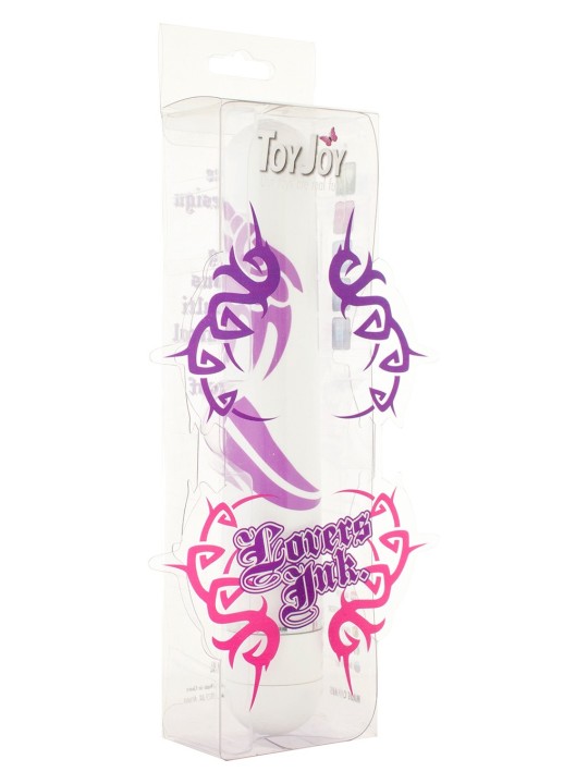 VIBRATORE CLASSICO TOYJOY \"LOVERS INK\" - 20 CM