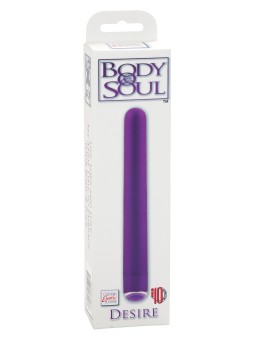 VIBRATORE BODY & SOUL \"DESIRE\" VIOLA - 14 CM